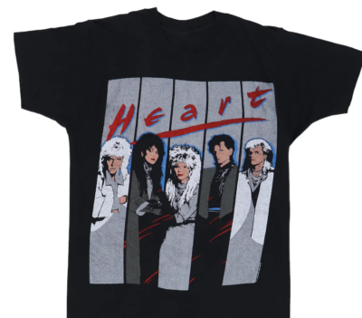 #ad 1985 Heart World Tour T Shirt Size S 5XL BL205 $25.19