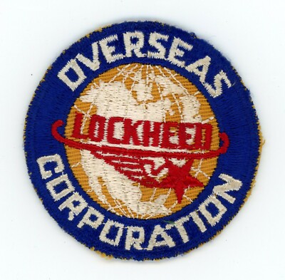 WW2 WWII US Aircraft Manufacturer Lockheed Overseas Corporation ...