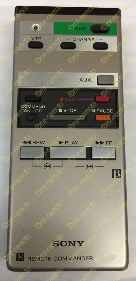 OEM Genuine SONY Remote Control for BETA Betamax Models SL-90 SL-9090 ...