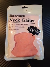 Genovega Neck Gaiter, Pink And Orange  2 In Pack A9