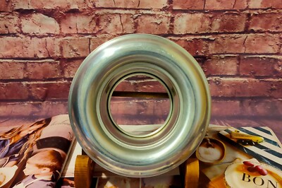 Vintage Gelatin Jell-O Molds Aluminum Bake Cake Ring Kitchen 9'' USA