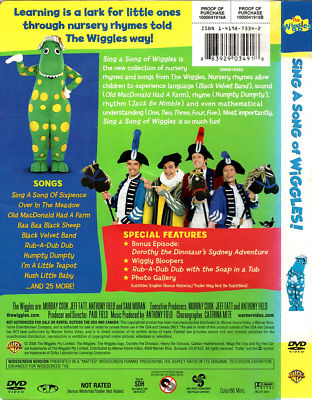 The Wiggles TV series on DVD; 3rd 1 FREE! Murray Cook, Jeff Fatt