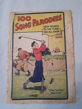 DC Thompson & Co April 15th 1933 100 Song Parodies Rare Comic Pre Dandy