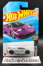 *NoScalpCustoms - Hot Wheels* Bugatti EB110 SS "Steel" By NoScalpCustoms