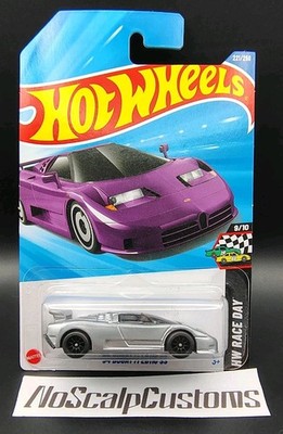 *NoScalpCustoms - Hot Wheels* Bugatti EB110 SS ''Steel'' By NoScalpCustoms