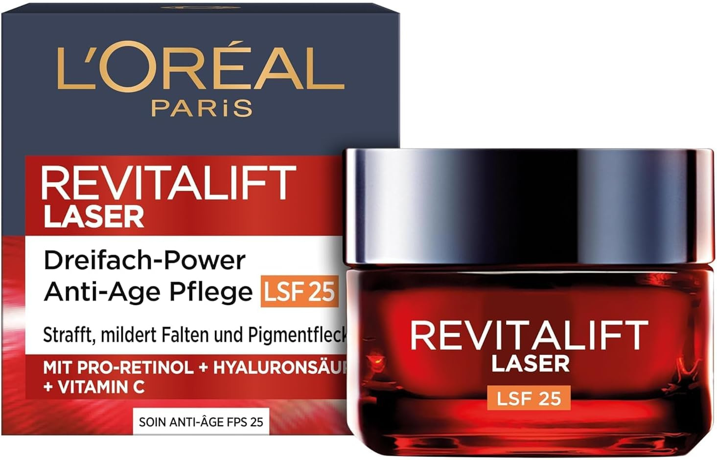 L'Oréal Revitalift Laser X3 SPF 25: Trattamento Anti-Età Tripla Forza