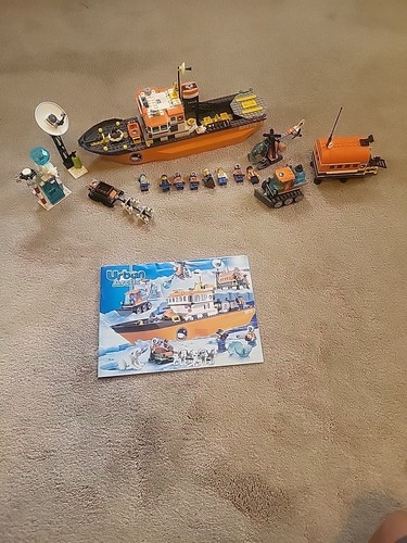 Urban Arctics LEGO Knock Off CITY Arctic Explorer Boat -95% Complete
