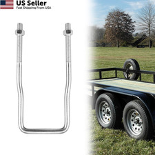1 Pc U-Bolt Spare Tire Carrier Bracket Side Mount 4/5 Lug Boat Trailer USA
