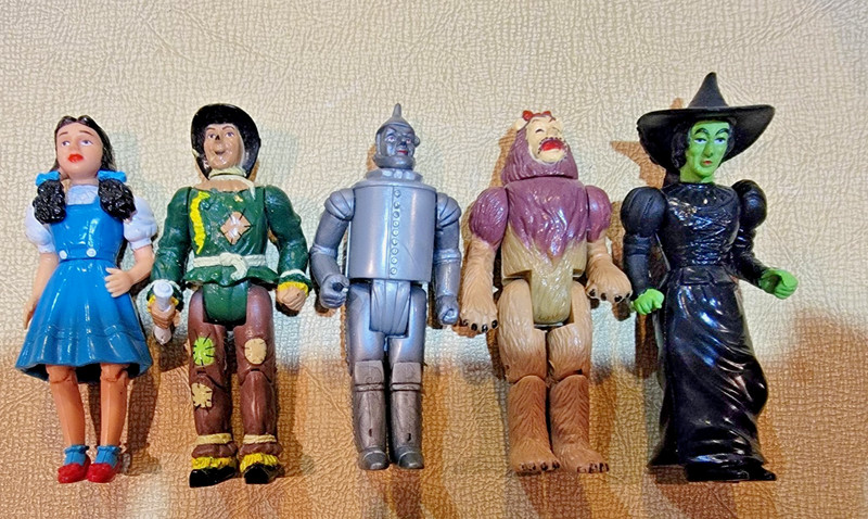 1988 MGM Turner MTC Wizard of OZ Dorothy Scarecrow Tin Man Lion Wicked Witch