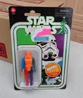 Star Wars Kenner Retro Collection Storm Trooper Prototype Edition  (Orange Head)