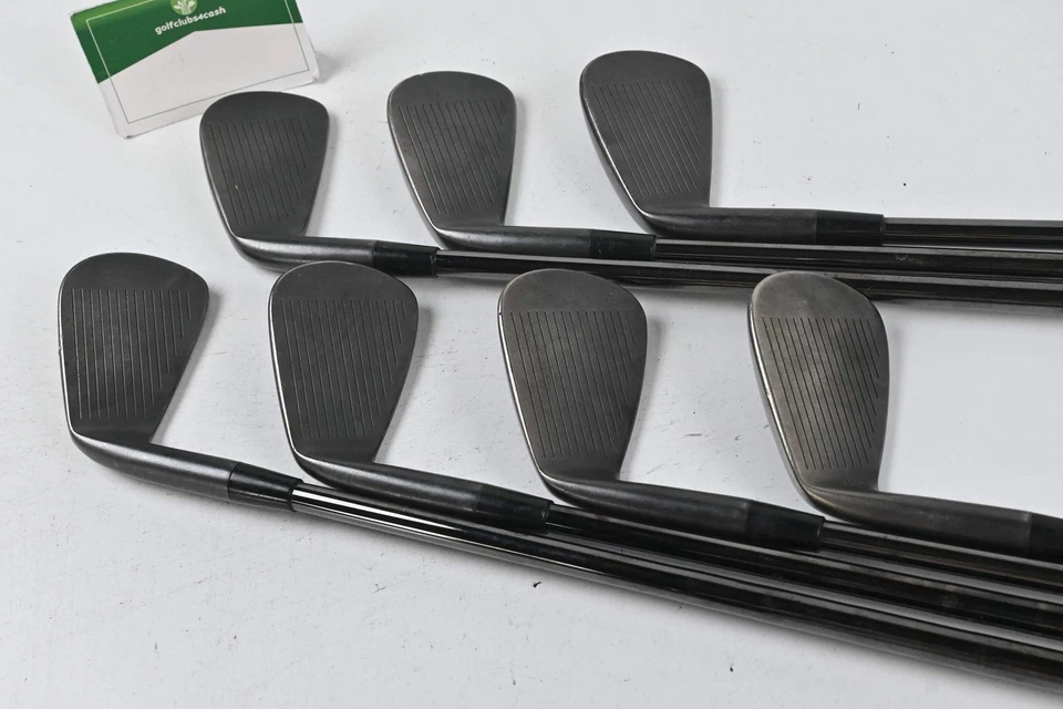 Cobra King Forged CB/MB 2019 Black Irons / 4-PW / Stiff Flex KBS S-Taper 120 - Image 3 of 4