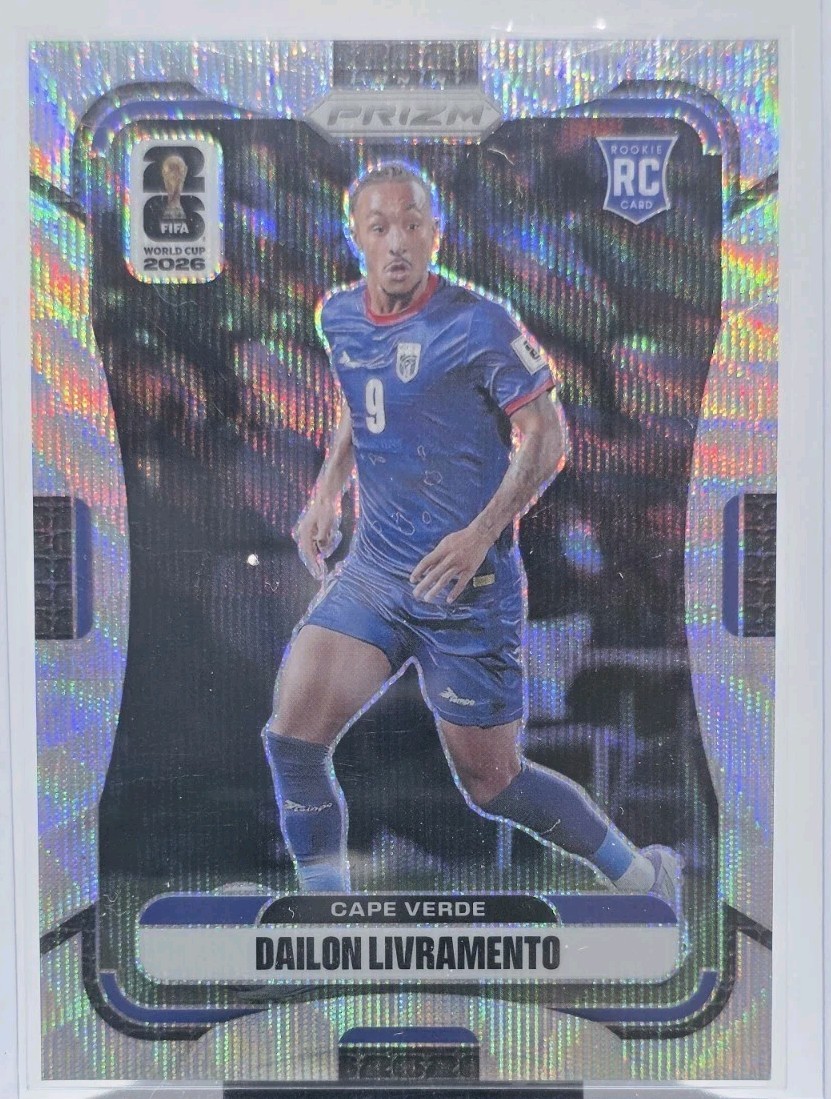 Dailon Livramento 2026 Panini Prizm World Cup #179 Cape Verde Wave Rookie RC