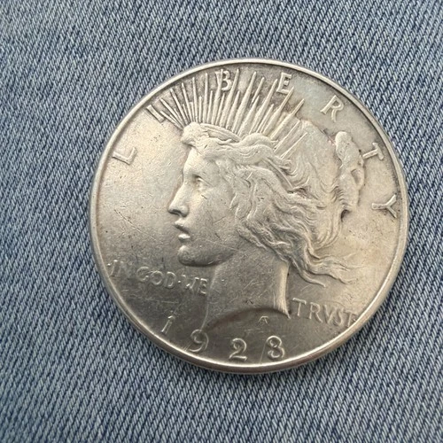 1923 S Peace Silver Dollar $1  - Fine Quality Coin - FREE SHIPPING