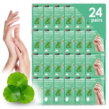 Innerest 24 Pairs Original Derma Beauty Hand Mask Bulk, Moisturizing Hand Glo...