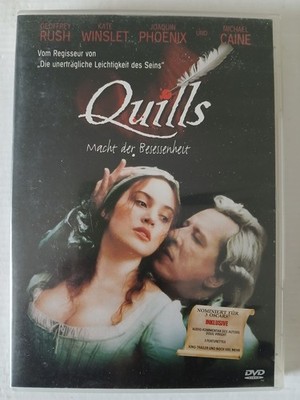 Quills  | Philip Kaufman || Kate Winslet, Geoffrey Rush ||| ' Marquis de Sade '