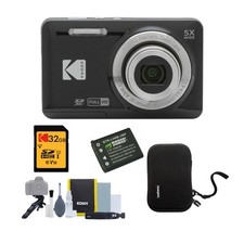 Kodak PIXPRO FZ55 Friendly Zoom Digital Camera Black with Accessory Kit Bundle