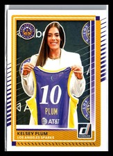 2025 Panini Donruss WNBA - Kelsey Plum #12 Los Angeles Sparks