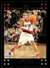 2007-08 Topps Jarrett Jack Portland Trail Blazers #86