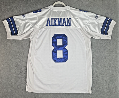 Troy Aikmanサイン Reebok #8 ジャージ Troy Aikmanサイン Reebok #8 ジャージ Reebok Vintage Troy Aikman #8