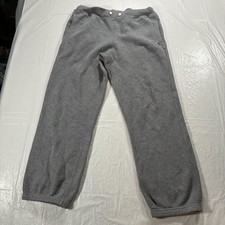 Polo Ralph Lauren Youth Boys Medium M 10-12 Gray Sweatpants Joggers Pony Logo
