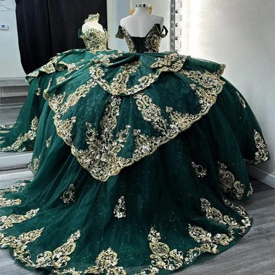slim fit dress slacks Dark Green Floral Long Prom Dresses, Dark Green Floral Long Prom Dress