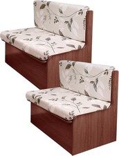 KRFOONN RV Dinette Cushion Covers Stretch Camper Cushions Cover Replacement C...