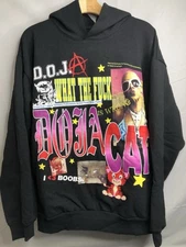 Doja Cat The Scarlet Tour Sweatshirt Double Sided Black Hoodie Various Sizes