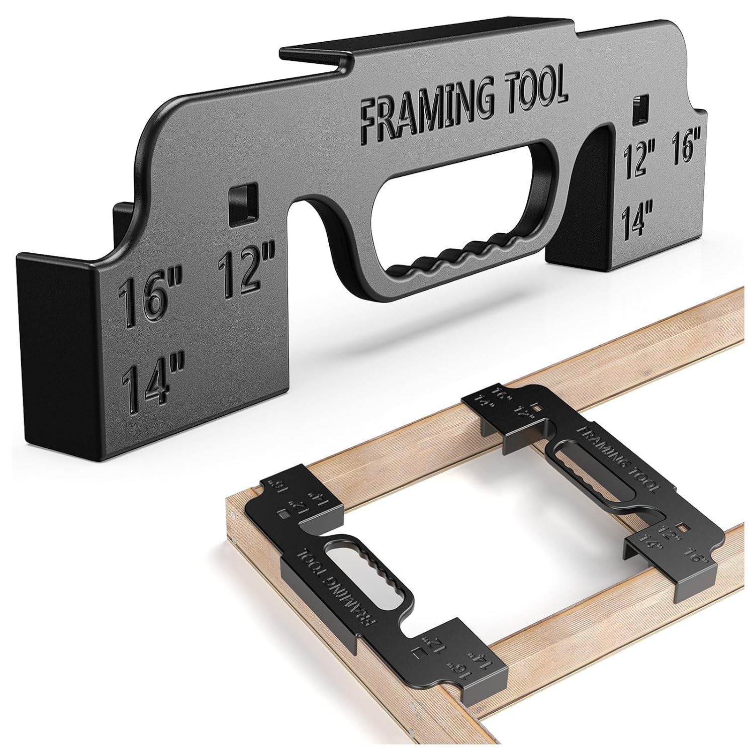 Frame Set Frame Tool 3 in 1 Metal Framing Tools,16 Inch on Center Framing Layout Tool,Cast ...