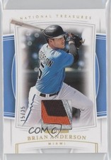 2020 Panini National Treasures Holo Gold 15/25 Brian Anderson #65 1u6