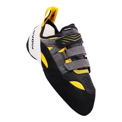 Evolv Shaman Men's Climbing Shoes, Gold/Grey/White, M12