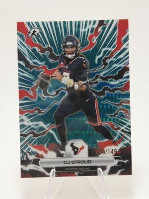 2025 Topps Resurgence C.J. Stroud Teal Surge /149 #38 Houston Texans NFL
