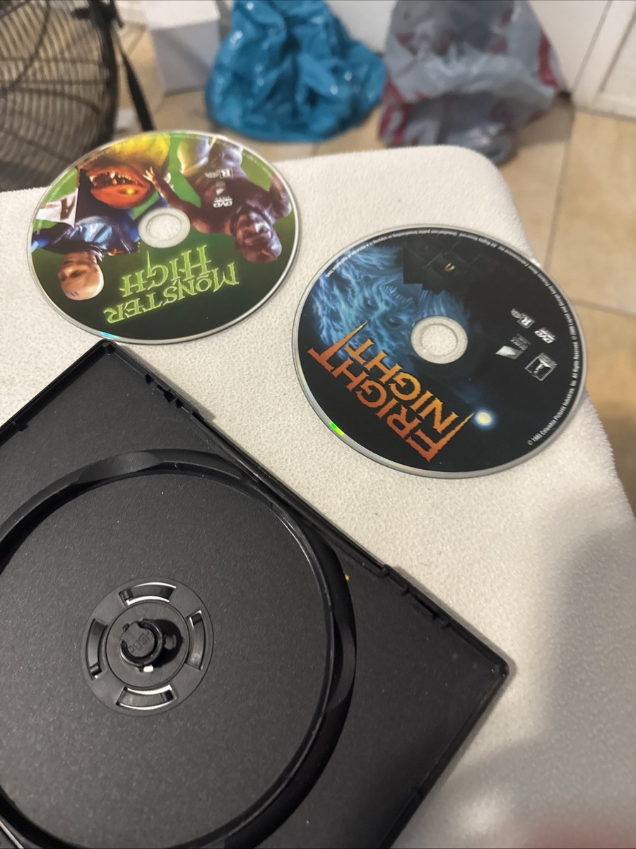 THRILLS & CHILLS 4 Movie DVD Set Brainscan The CRAFT Monster High