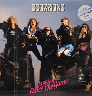 Scorpions Passion Rules The Game GATEFOLD NEAR MINT Harvest Vinyl LP