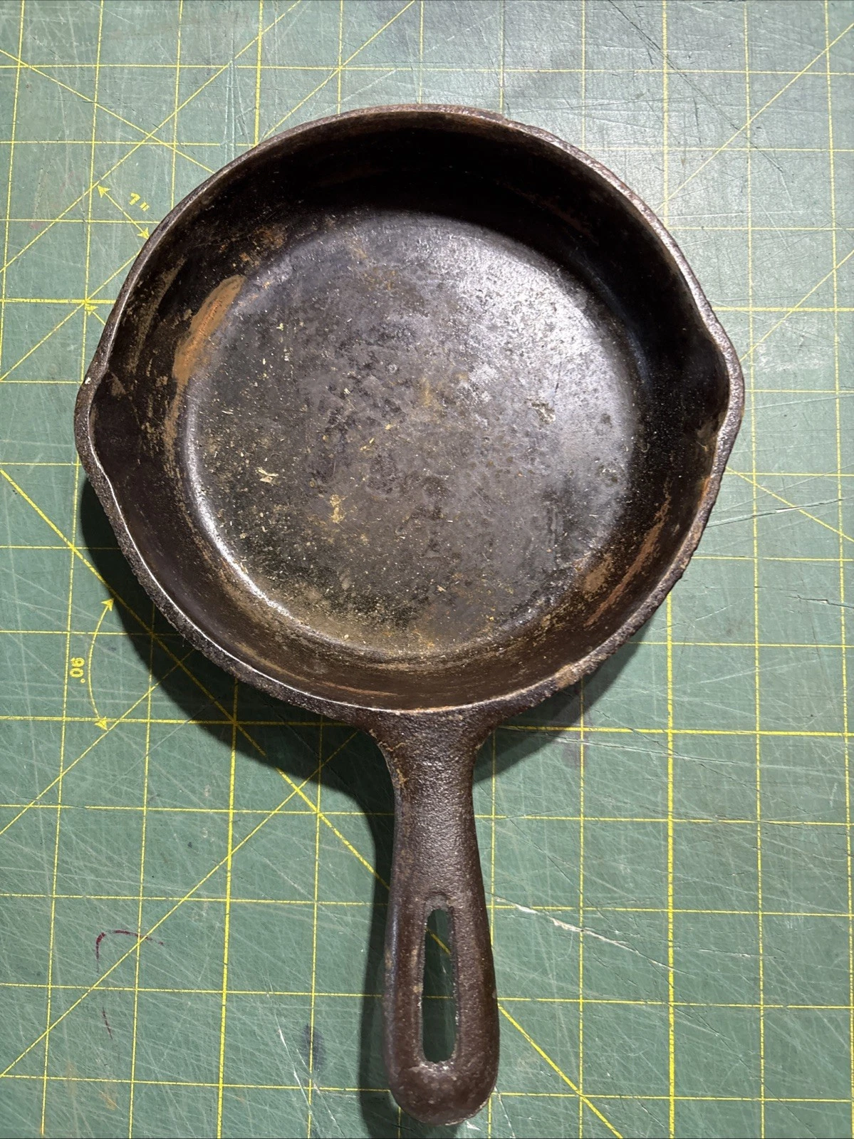 VTG No. 3 Cast Iron 6.5” Pan Skillet USA