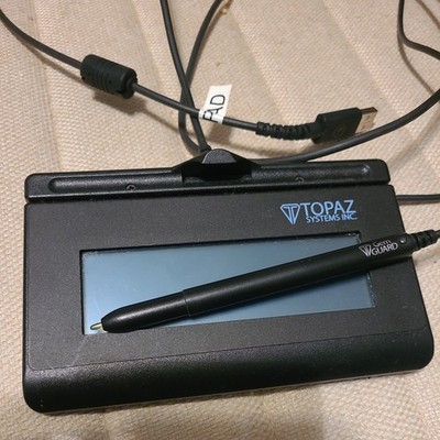 Topaz SignatureGem T LBK462 BSB R USB Electronic Signature Capture Pad