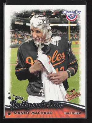 2013 Topps Opening Day Ballpark Fun #BF-7 Manny Machado Baltimore Orioles