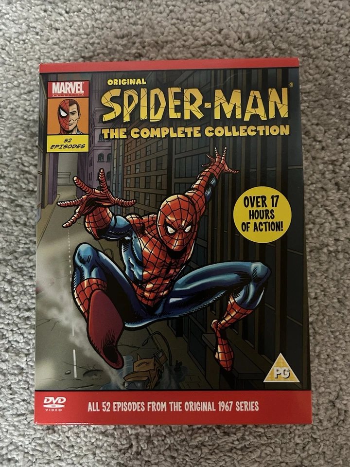 Original Spider-Man The Complete Collection 52 Episodes 1967 Series DVD Box Set - Image 2 of 4