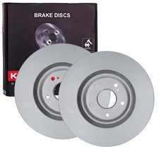 2X KAMOKA BREMSSCHEIBEN 320mm BELÜFTET VORNE PASSEND FÜR HONDA ACCORD | 103318