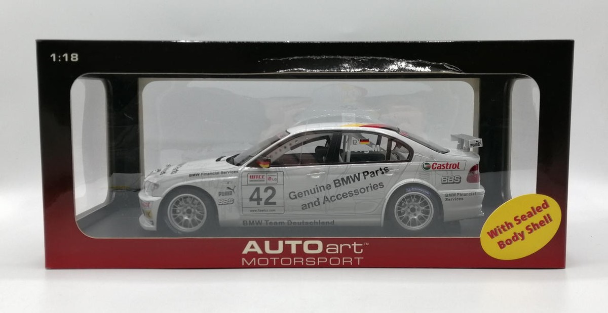 BMW 320i WTCC 2005 plain ミニカー Autoart AutoArt 1/18 Autoart 1/18 BMW 320i WTCC 2005 plain minicar