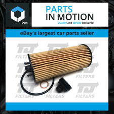 Oil Filter fits BMW X2 F39 2.0D 2017 on B47C20A TJ Filters 11428570590 Quality