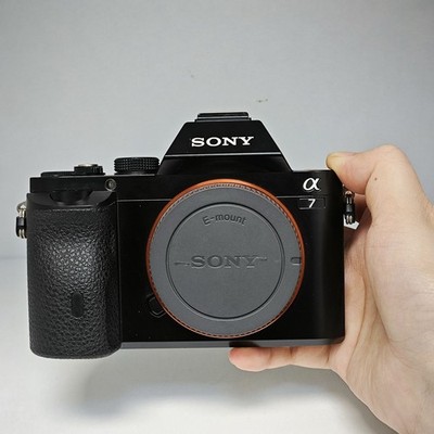 Sony Alpha A7 24.3MP Mirrorless Full Frame Digital Camera Body w/Battery Charger