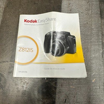 Kodak EasyShare Z812 IS 8.1MP Digital Camera - Black for sale