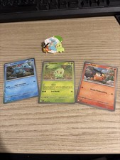 Acended Heros Pin and Promos Totodile 41/217 Tepig 029/217 Chikorita 8/217