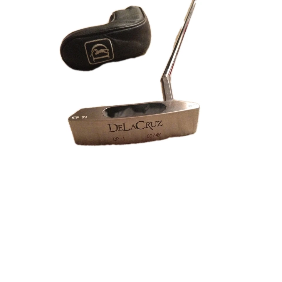 De La Cruz putter 00749 CP-1 With / head cover- First Titanium milled putter. - Image 2 of 4