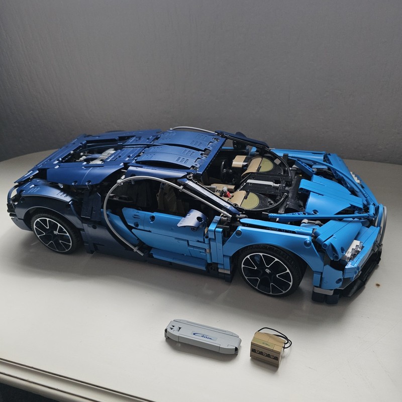 LEGO Technic Bugatti Chiron 42083 Set Not Complete No Box No Manual