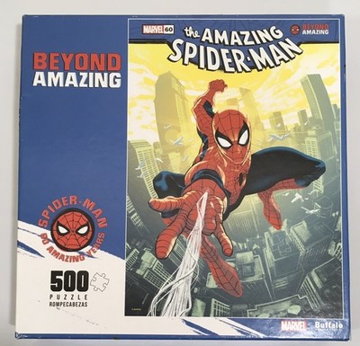 Buffalo 500 Pc Jigsaw Puzzle THE AMAZING SPIDERMAN Bagged MARVEL60