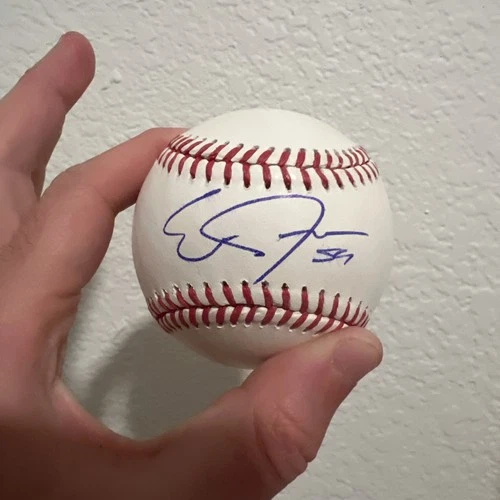 Los Angeles Dodgers Champion Evan Phillips Signed OMLB Baseball