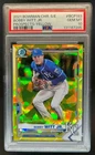 2021 Bowman Chrome Sapphire Bobby Witt Jr. Prospects Yellow #27/50 Royals PSA 10