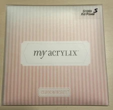 Close To My Heart My Acrylix, “Kid Power” D1053, Crafting, Phrases And Shapes