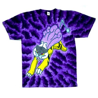 L  Austin Mackereth Pokemon Dyes N Good Vibes Tie Dye Shirt Hippie Art deadhead
